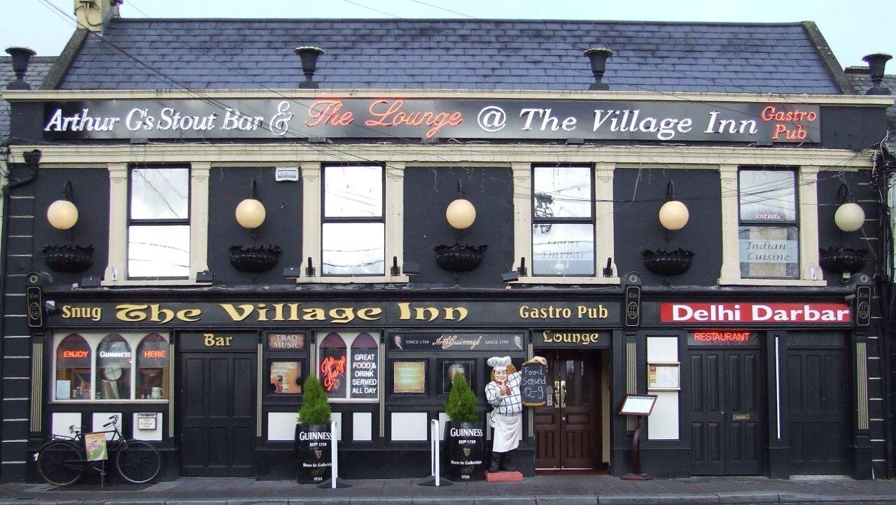 The Village Inn Pub Celbridge, Gastro Pub, Birthplace of Arthur